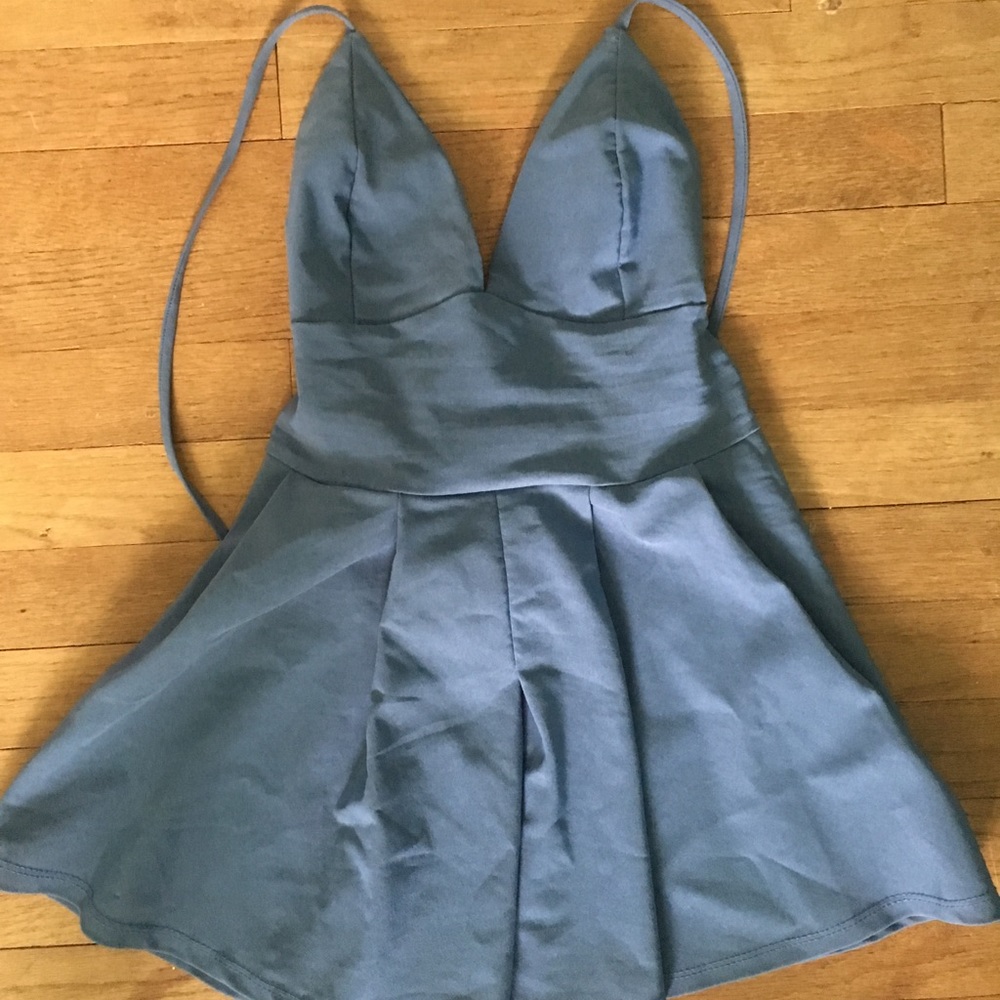 Blue Romper